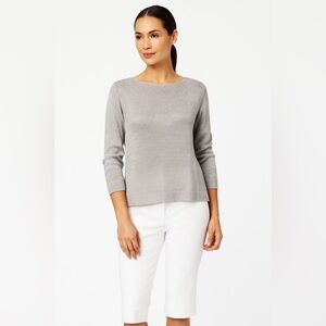 Yessica Silver Knit Sweater